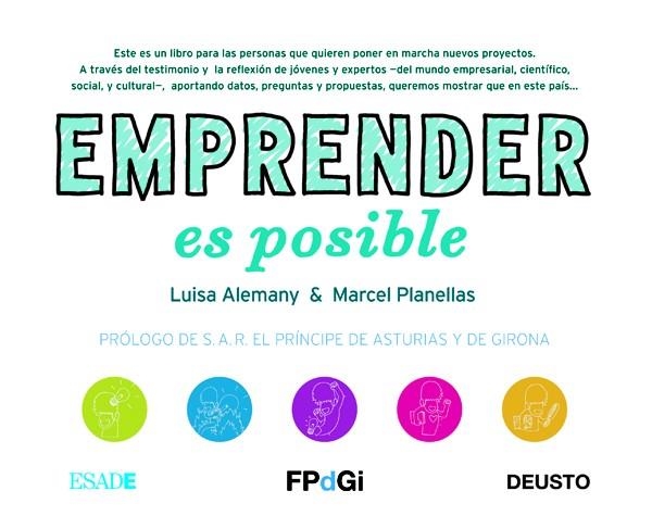 EMPRENDER ES POSIBLE | 9788423428656 | ALEMANY, LUISA; PLANELLAS, MARCEL | Llibreria La Gralla | Llibreria online de Granollers