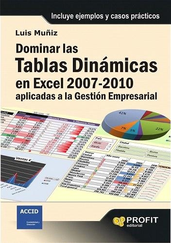 DOMINAR LAS TABLAS DINÁMICAS EN EXCEL 2007 2010. APLICADAS A LA GESTIÓN EMPRESARIAL | 9788492956586 | MUÑIZ, LUIS | Llibreria La Gralla | Llibreria online de Granollers