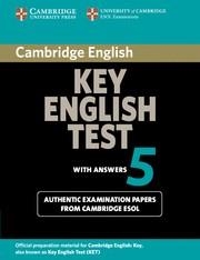 CAMBRIDGE KEY ENGLISH TEST 5 WITH ANSWERS | 9780521123075 | Llibreria La Gralla | Llibreria online de Granollers