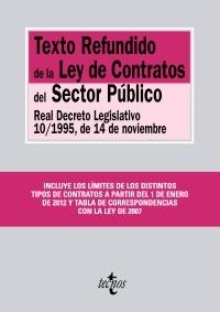 TEXTO REFUNDIDO DE LA LEY DE CONTRATOS DEL SECTOR PÚBLICO | 9788430954636 | Llibreria La Gralla | Llibreria online de Granollers