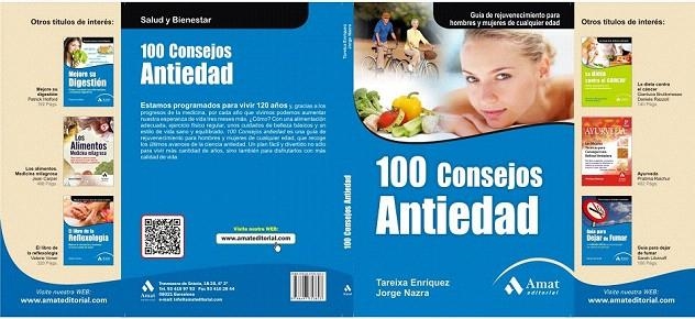 100 CONSEJOS ANTIEDAD | 9788497353823 | ENRÍQUEZ, TAREIXA; NAZRA, JORGE | Llibreria La Gralla | Llibreria online de Granollers