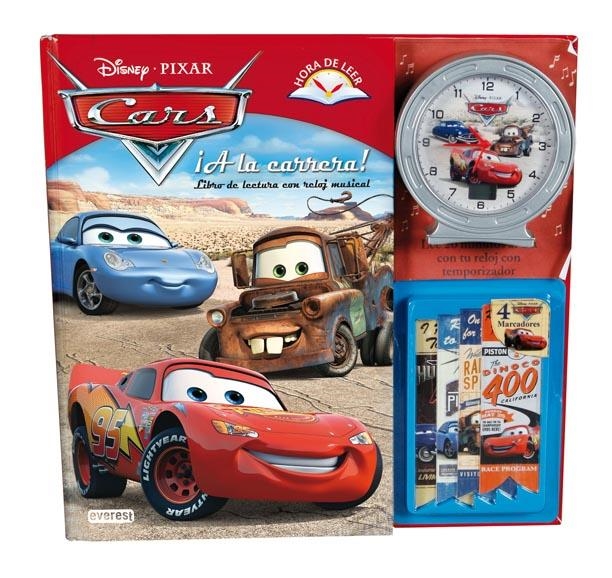 CARS. A LA CARRERA! HORA DE LEER. LIBRO DE LECTURA CON RELOJ MUSICAL. | 9788444163642 | WALT DISNEY COMPANY | Llibreria La Gralla | Llibreria online de Granollers