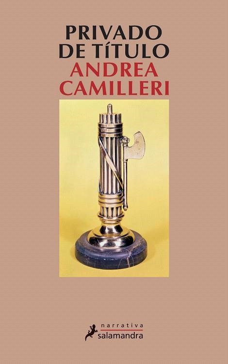 PRIVADO DE TITULO | 9788498380774 | CAMILLERI, ANDREA | Llibreria La Gralla | Llibreria online de Granollers