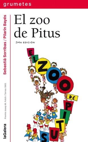 ZOO DE PITUS, EL (GRUMETES,8) | 9788424686086 | SORRIBAS, SEBASTIA | Llibreria La Gralla | Llibreria online de Granollers