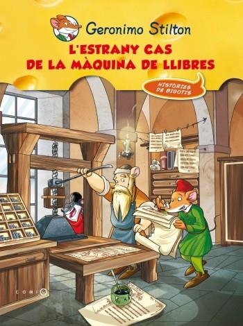 ESTRANY CAS DE LA MÀQUINA DELS LLIBRES, L' (COMIC STILTON) | 9788499324906 | STILTON, GERONIMO | Llibreria La Gralla | Llibreria online de Granollers