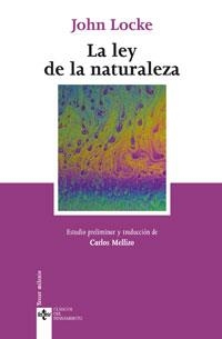 LEY DE LA NATURALEZA, LA (CLASICOS DEL PENSAMIENTO) | 9788430945382 | LOCKE, JOHN | Llibreria La Gralla | Llibreria online de Granollers