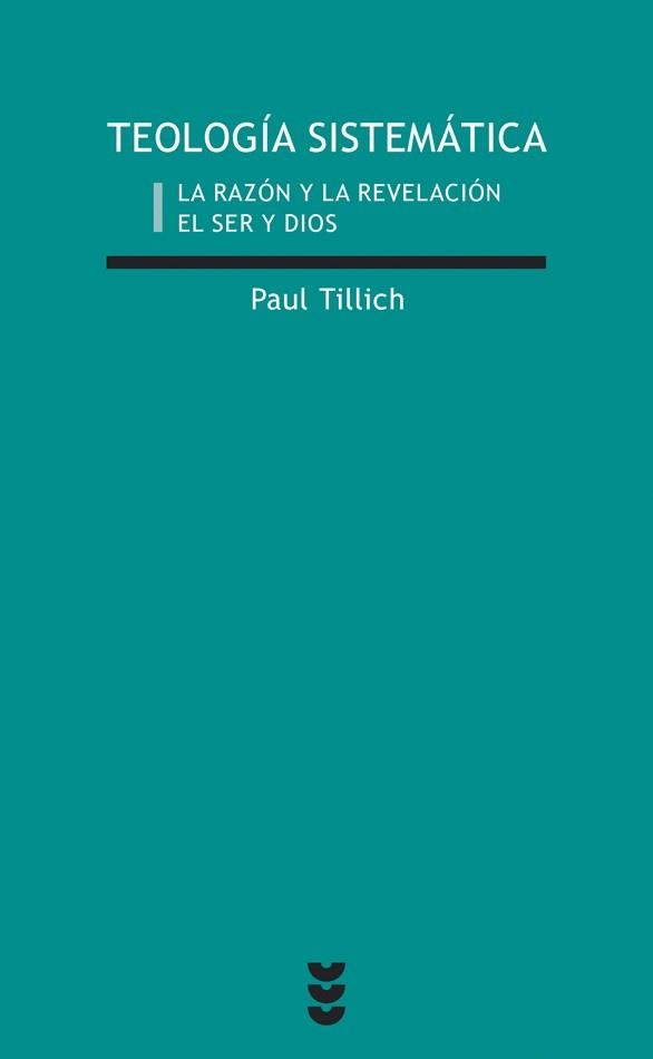 TEOLOGIA SISTEMATICA 1 (VERDAD E IMAGEN, 73) | 9788430108275 | TILLICH, PAUL | Llibreria La Gralla | Llibreria online de Granollers