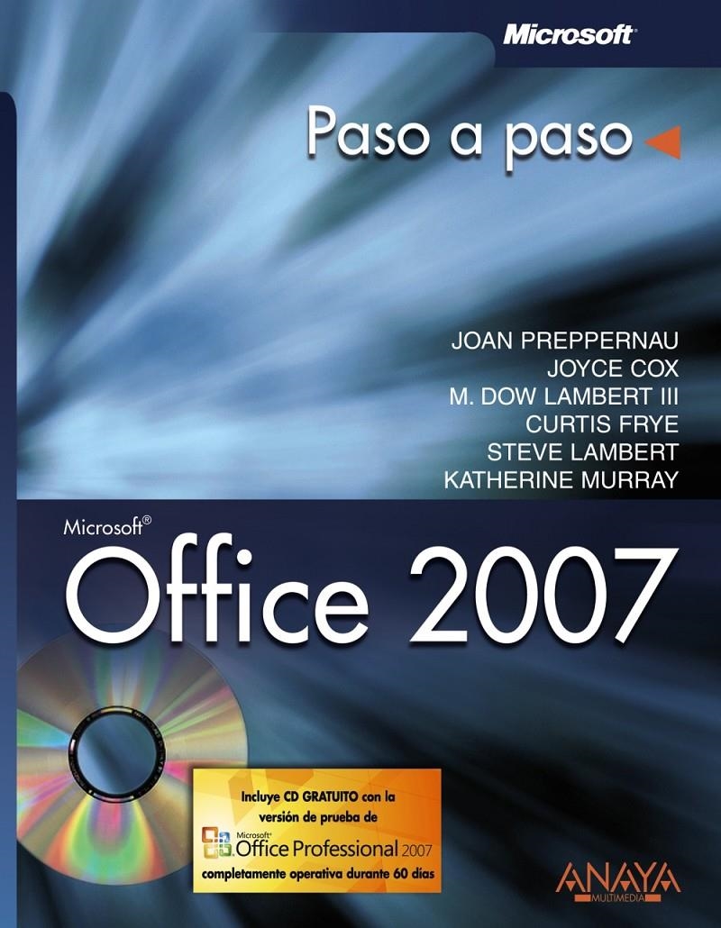 OFFICE 2007 (PASO APASO) | 9788441522015 | PREPPERNAU,J.; COX,J./....... | Llibreria La Gralla | Llibreria online de Granollers