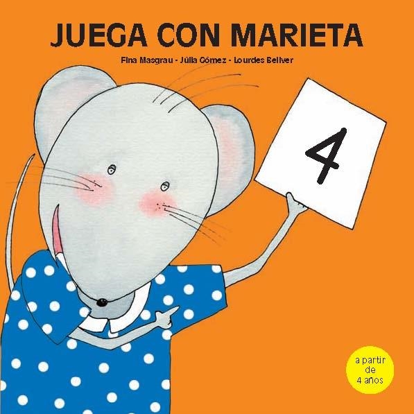 JUEGA CON MARIETA 4 | 9788481317442 | MASGRAU, F.; GOMEZ, J.; BELLVER, L. | Llibreria La Gralla | Llibreria online de Granollers