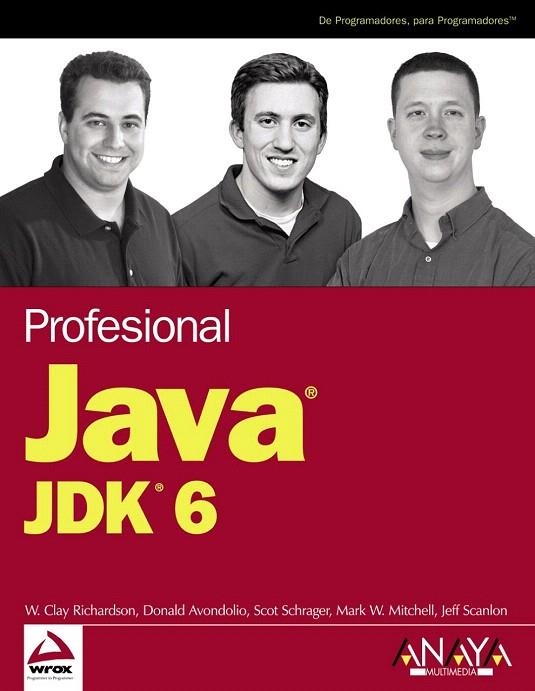 JAVA JDK 6 PROFESIONAL | 9788441522206 | RICHARDSON, W. CLAY I D'ALTRES | Llibreria La Gralla | Llibreria online de Granollers