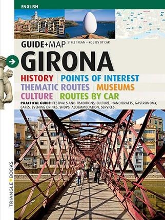 GIRONA GUIA + MAPA TRIANGLE POSTALS ANGLES | 9788484782926 | Llibreria La Gralla | Llibreria online de Granollers