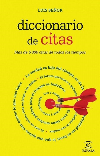 DICCIONARIO DE CITAS | 9788467007473 | SEÑOR, LUIS | Llibreria La Gralla | Llibreria online de Granollers