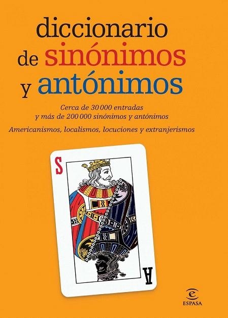 DICCIONARIO DE SINÓNIMOS Y ANTÓNIMOS | 9788467007510 | Llibreria La Gralla | Librería online de Granollers