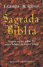 SAGRADA BIBLIA (CANTERA-IGLESIAS) | 9788479144906 | Llibreria La Gralla | Llibreria online de Granollers