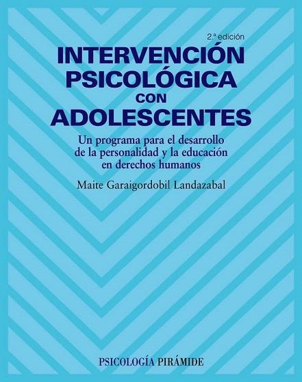 INTERVENCION PSICOLOGICA CON ADOLESCENTES (2ª ED) | 9788436821758 | GARAIGORDOBIL LANDAZABAL, MAITE | Llibreria La Gralla | Llibreria online de Granollers