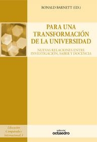 PARA UNA TRANSFORMACION DE LA UNIVERSIDAD | 9788480639439 | BARNETT, RONALD | Llibreria La Gralla | Llibreria online de Granollers