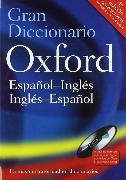 GRAN DICCIONARIO OXFORD ESPAÑOL-INGLES/INGLES-ESPAÑOL | 9780199547357 | Llibreria La Gralla | Librería online de Granollers