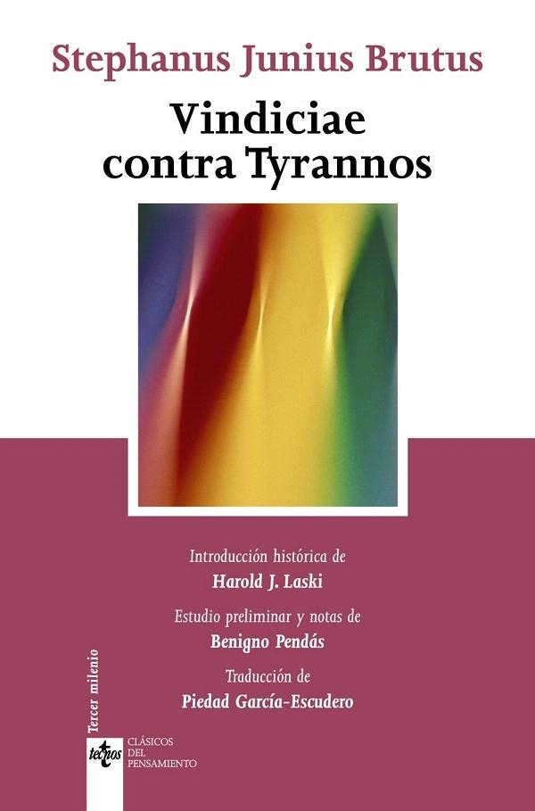 VINDICIAE CONTRA TYRANNOS. DEL PODER LEGITIMO DEL PRINCIPE | 9788430947126 | BRUTUS, STEPHANUS JUNIUS | Llibreria La Gralla | Llibreria online de Granollers