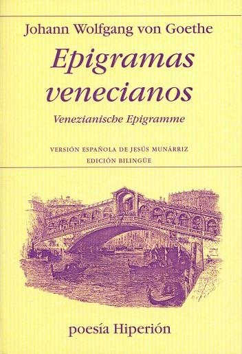 EPIGRAMAS VENECIANOS (POESIA 575) | 9788475179131 | GOETHE, JOHANN WOLFGANG VON | Llibreria La Gralla | Llibreria online de Granollers