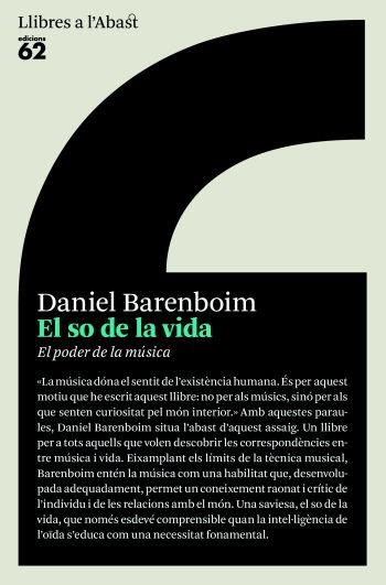 SO DE LA VIDA, EL (LLIBRES A L'ABAST, 409) | 9788429761375 | BARENBOIM, DANIEL | Llibreria La Gralla | Llibreria online de Granollers