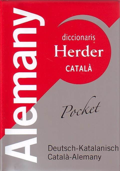 DICCIONARI CATALA-ALEMANY ALEMANY-CATALA POCKET HERDER | 9788425424281 | Llibreria La Gralla | Llibreria online de Granollers