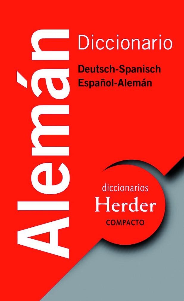 DICCIONARIO HERDER COMPACTO ESPAÑOL-ALEMAN/DEUTSCH-SPANISCH | 9788425425660 | Llibreria La Gralla | Llibreria online de Granollers