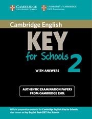 CAMBRIDGE KEY ENGLISH TEST FOR SCHOOLS 2 STUDENT’S BOOK WITH ANSWERS | 9781107603141 | Llibreria La Gralla | Llibreria online de Granollers