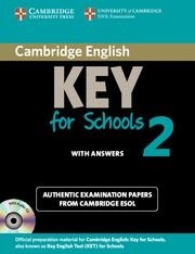 CAMBRIDGE KEY ENGLISH TEST FOR SCHOOLS 2 SELF-STUDY PACK (STUDENT’S BOOK | 9781107603172 | Llibreria La Gralla | Llibreria online de Granollers