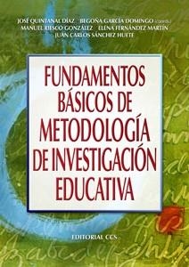 FUNDAMENTOS BÁSICOS DE METODOLOGÍA DE INVESTIGACIÓN EDUCATIVA | 9788498427417 | Llibreria La Gralla | Llibreria online de Granollers