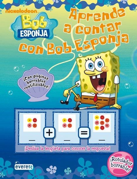 APRENDE A CONTAR CON BOB ESPONJA | 9788444168265 | NICKELODEON | Llibreria La Gralla | Llibreria online de Granollers