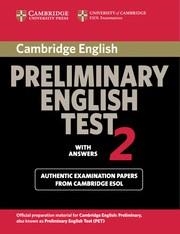 CAMBRIDGE PRELIMINARY ENGLISH TEST 2 SB WITH ANSWERS | 9780521754675 | Llibreria La Gralla | Llibreria online de Granollers