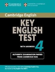 CAMBRIDGE KEY ENGLISH TEST 4 SB WITH ANSWERS | 9780521670821 | CAMBRIDGE ESOL | Llibreria La Gralla | Llibreria online de Granollers