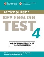 CAMBRIDGE KEY ENGLISH TEST 4 STUDENT'S BOOK WITHOUT ANSWERS | 9780521670814 | CAMBRIDGE ESOL | Llibreria La Gralla | Llibreria online de Granollers