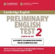 CAMBRIDGE PRELIMINARY ENGLISH TEST 2 CD (2) | 9780521754705 | Llibreria La Gralla | Llibreria online de Granollers