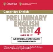 CAMBRIDGE PRELIMINARY ENGLISH TEST 4  CD (2) | 9780521755313 | Llibreria La Gralla | Llibreria online de Granollers