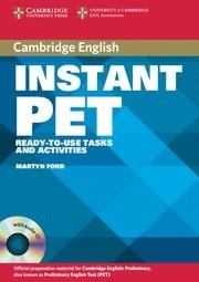 INSTANT PET BOOK AND CD PACK | 9780521611244 | Llibreria La Gralla | Llibreria online de Granollers