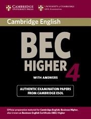 BEC HIGHER 4 WITH ANSWERS | 9780521739207 | Llibreria La Gralla | Llibreria online de Granollers