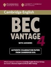 CAMBRIDGE BEC VANTAGE 4 STUDENT'S BOOK WITH ANSWERS | 9780521739269 | Llibreria La Gralla | Llibreria online de Granollers