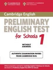 PRELIMINARY ENGLISH TEST FOR SCHOOLS 1 (2014, WITHOUT ANSWERS) | 9780521188296 | Llibreria La Gralla | Llibreria online de Granollers