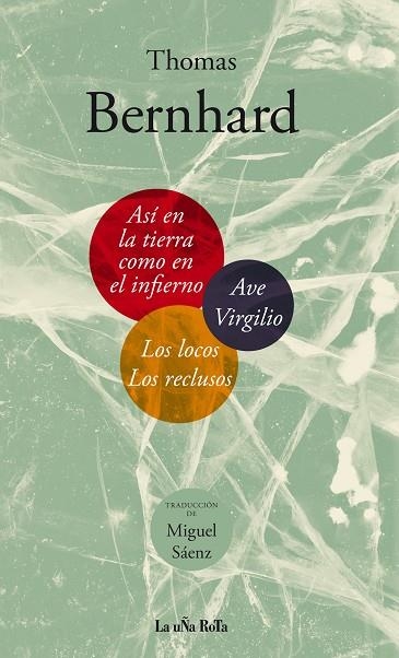 ASÍ EN LA TIERRA COMO EN EL INFIERNO / LOS LOCOS. LOS RECLUSOS / AVE VIRGILIO | 9788495291165 | BERNHARD, THOMAS | Llibreria La Gralla | Llibreria online de Granollers