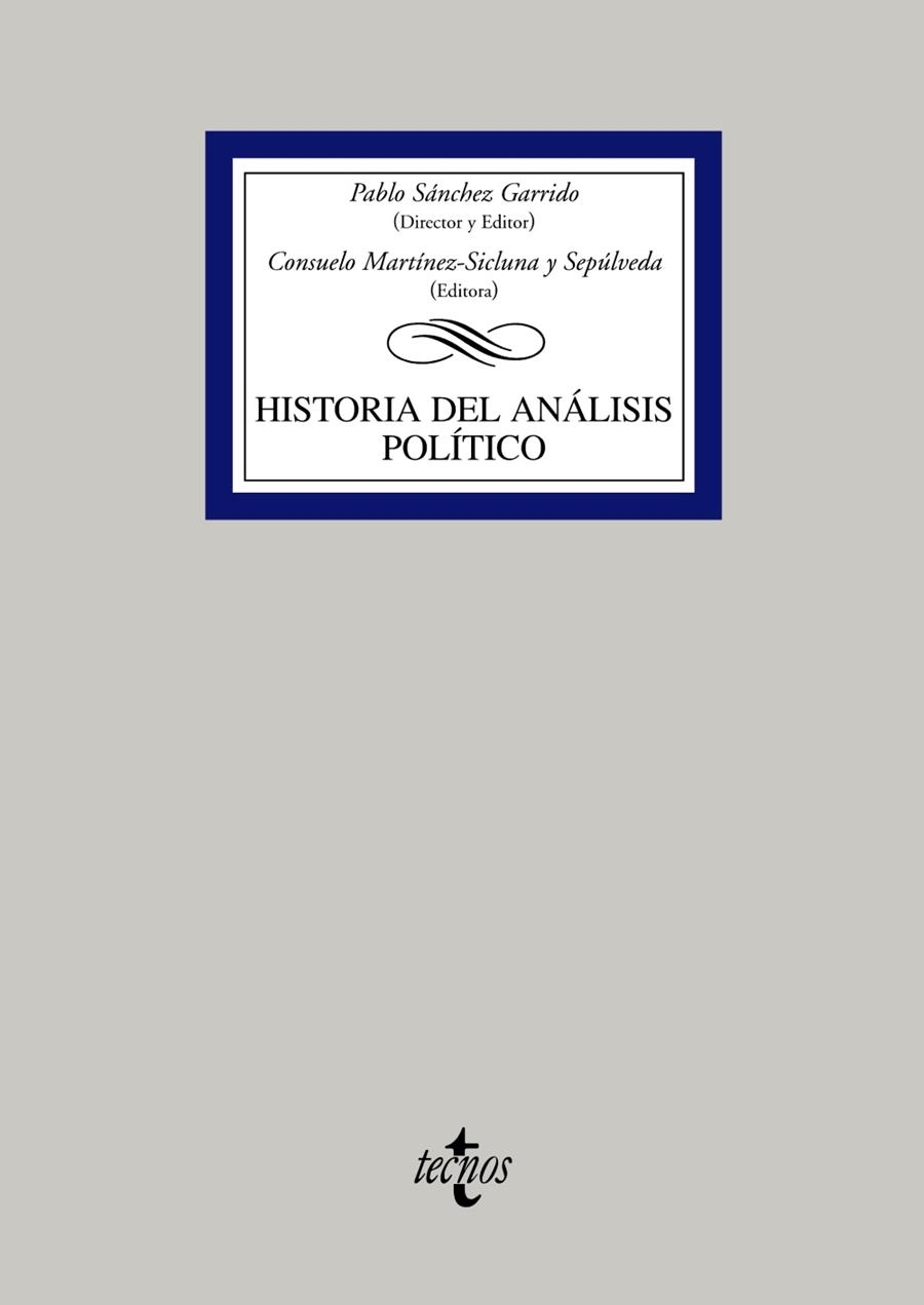 HISTORIA DEL ANALISIS POLITICO | 9788430952700 | SANCHEZ GARRIDO, PABLO | Llibreria La Gralla | Llibreria online de Granollers