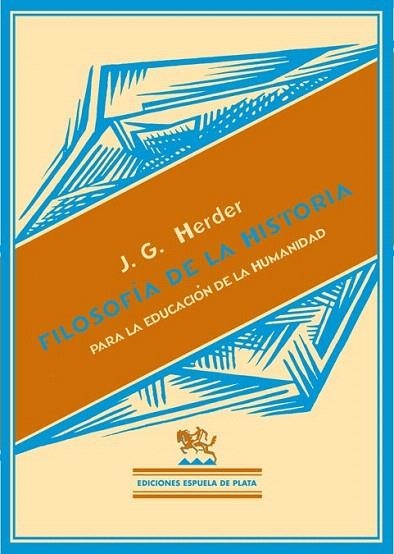 FILOSOFIA DE LA HISTORIA. PARA LA EDUCACION DE LA HUMANIDAD | 9788496133983 | HERDER, JOHANN GOTTFRIED | Llibreria La Gralla | Llibreria online de Granollers