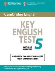 CAMBRIDGE KEY ENGLISH TEST 5 WITHOUT ANSWERS | 9780521123051 | Llibreria La Gralla | Llibreria online de Granollers