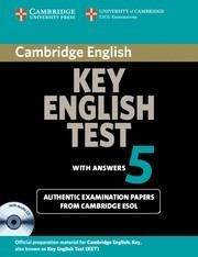 CAMBRIDGE KEY ENGLISH TEST 5 WITH ANSWERS (+AUDIO CD) | 9780521123136 | Llibreria La Gralla | Llibreria online de Granollers