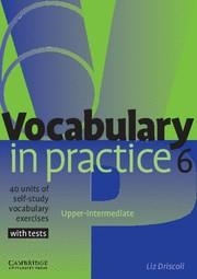 VOCABULARY IN PRACTICE 6 UPPER-INTERMEDIATE | 9780521601269 | Llibreria La Gralla | Llibreria online de Granollers