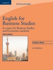 ENGLISH FOR BUSINESS STUDIES TEACHER'S BOOK | 9780521743426 | Llibreria La Gralla | Llibreria online de Granollers