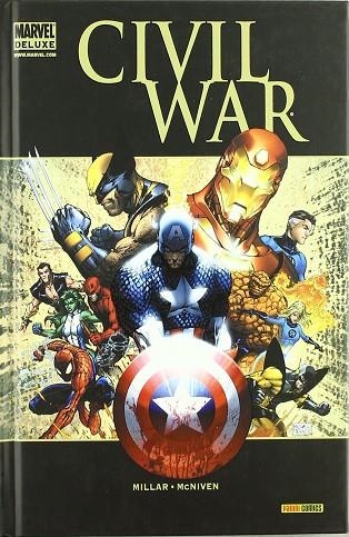 CIVIL WAR (MARVEL DELUXE) | 9788498855142 | MILLAR / MCNIVEN | Llibreria La Gralla | Llibreria online de Granollers