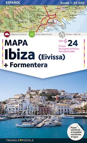 IBIZA 1:65.000 [CAS] MAPA EIVISSA + FORMENTERA -TRIANGLE  | 9788484783251 | Llibreria La Gralla | Llibreria online de Granollers