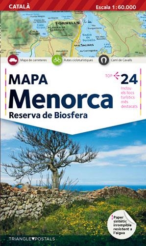 MENORCA MAPA (EN CATALÀ) | 9788484780755 | Llibreria La Gralla | Llibreria online de Granollers