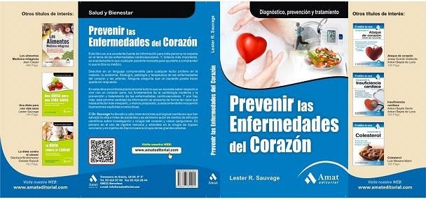 PREVENIR LAS ENFERMEDADES DEL CORAZÓN | 9788497354004 | SAUVAGE, LESTER R. | Llibreria La Gralla | Llibreria online de Granollers